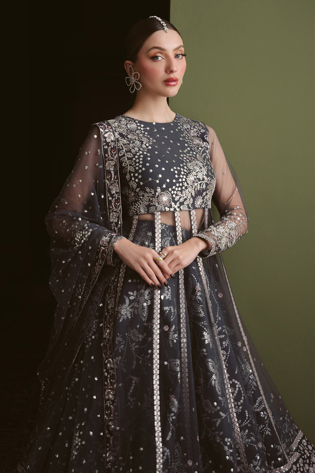 Nureh | Elaya Festive Chiffon | NEL-90A