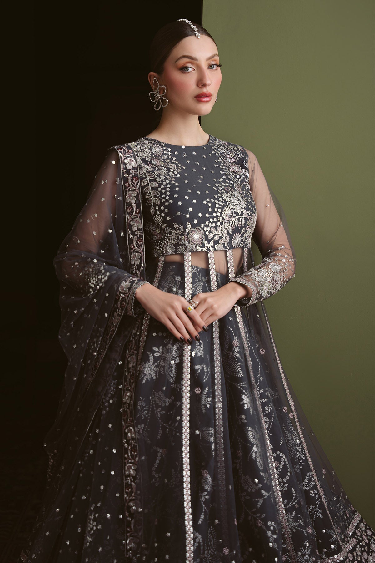 Nureh | Elaya Festive Chiffon | NEL-90A