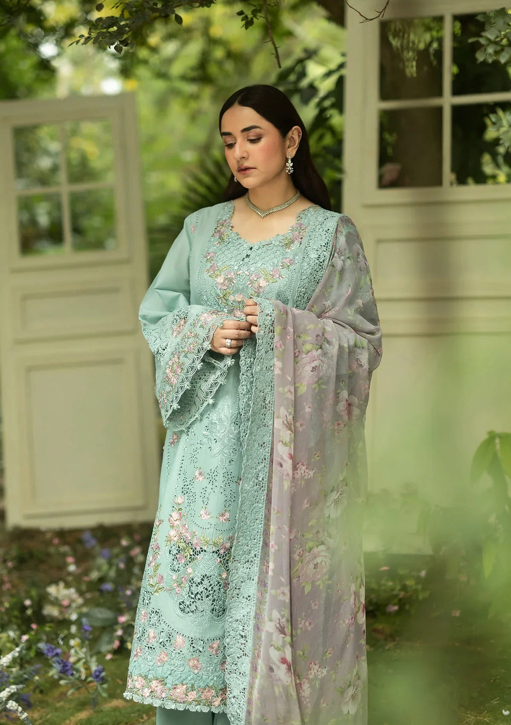 Elaf | Luxury Lawn Vol 2 '26 | Mint Story