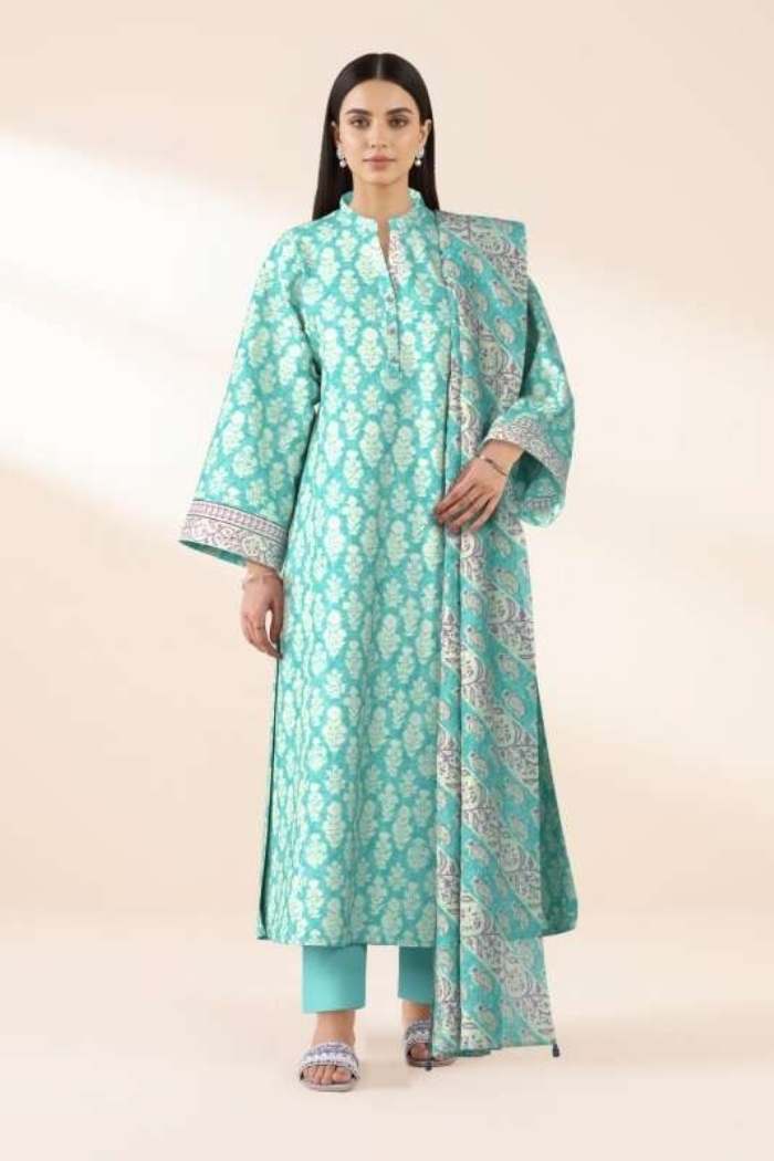Sapphire | 3 Pc Printed Lawn Suit | 3PB-WS26CL5-47