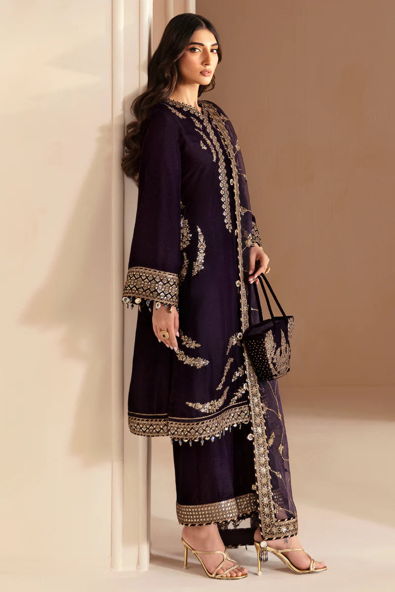 Jazmin | Embroidered Velvet | VF-2026