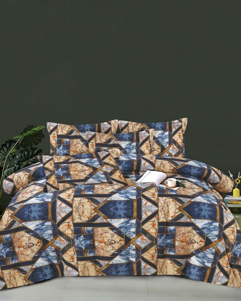 MSM | 3 Pcs Bedsheet Set | MBS3-02