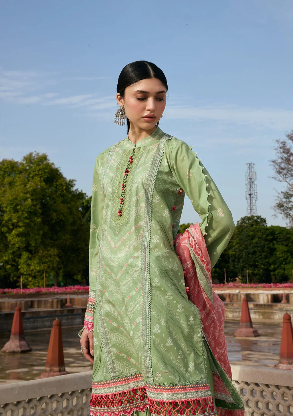 Kahf | Aangan Prints Chiffon '26 | Gul-Bahar