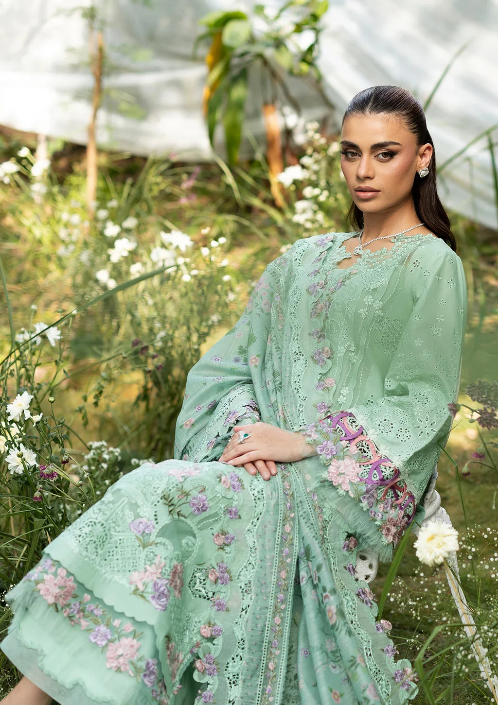 Elaf | Luxury Lawn Vol 2 '26 | Daisy Chain