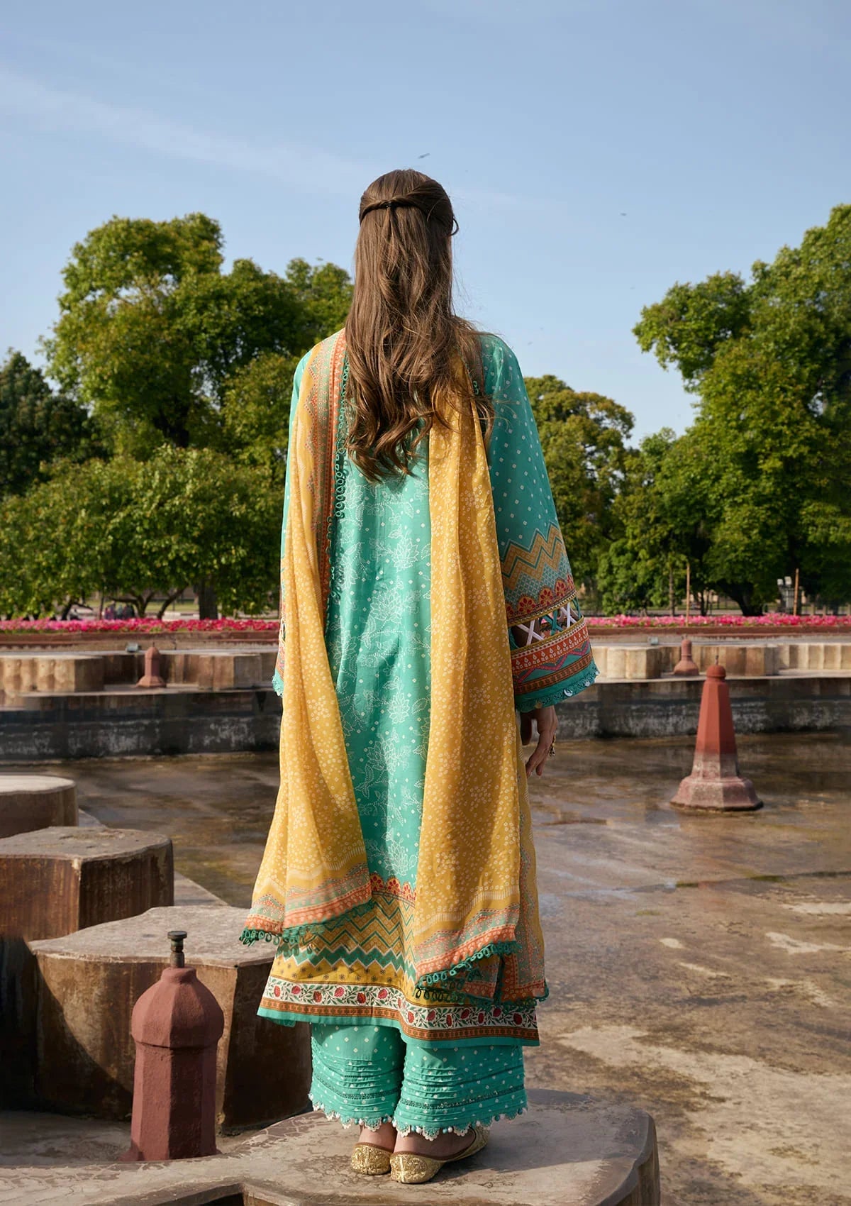 Kahf | Aangan Prints Chiffon '26 | Nazish