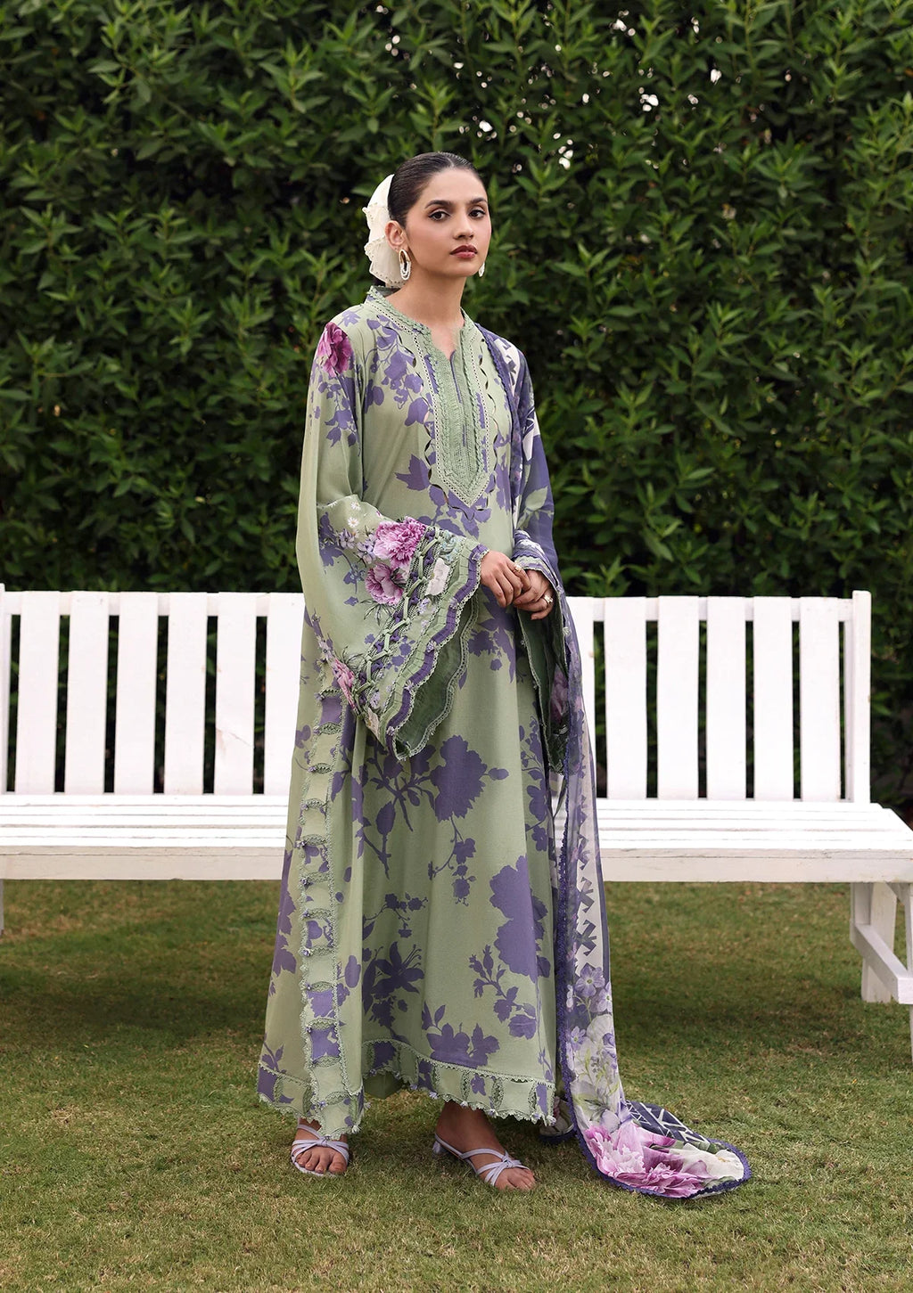 Elaf | Belladore - Prints Chiffon Lawn '26 | EPA-4B VIENNA
