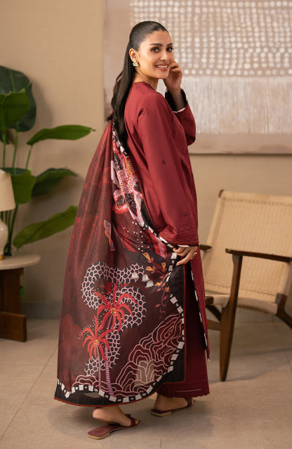 Seran | Afsanah - Unstitched Lawn | Rima