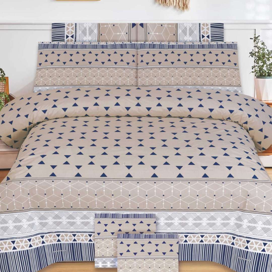 Zainab Fatima | King Size Bed Sheet Set | ZF-BED-02