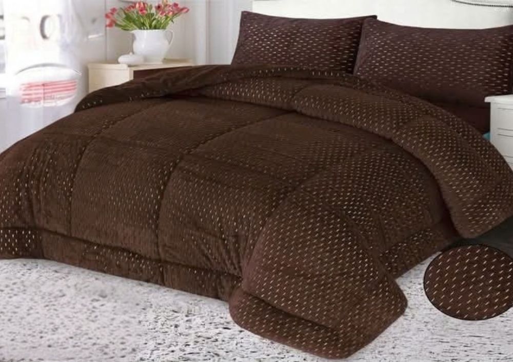 BM |  Gold 4 PCs Quilt set | BMQS-02