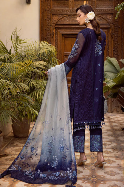 Muscari | Satin Embroidered Collection | MSEC-888