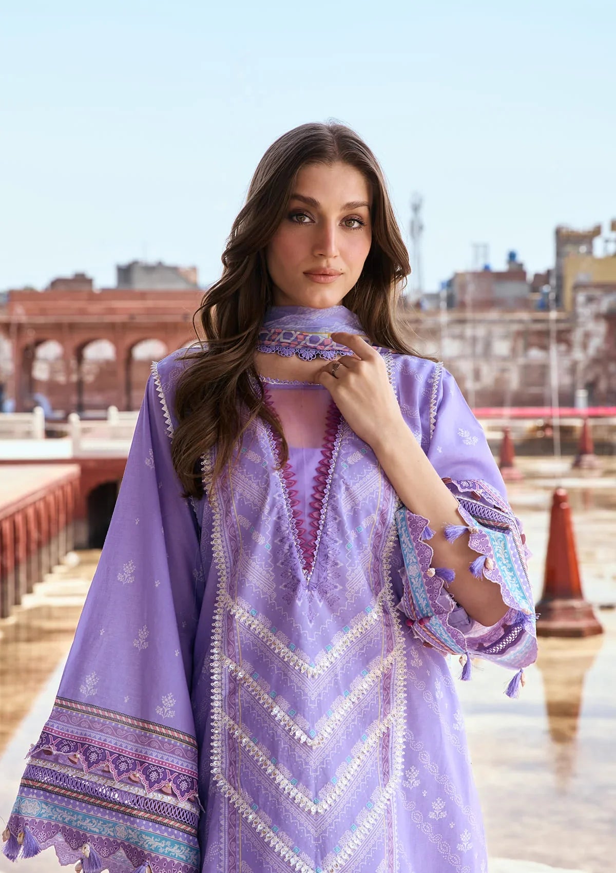 Kahf | Aangan Prints Chiffon '26 | Najam