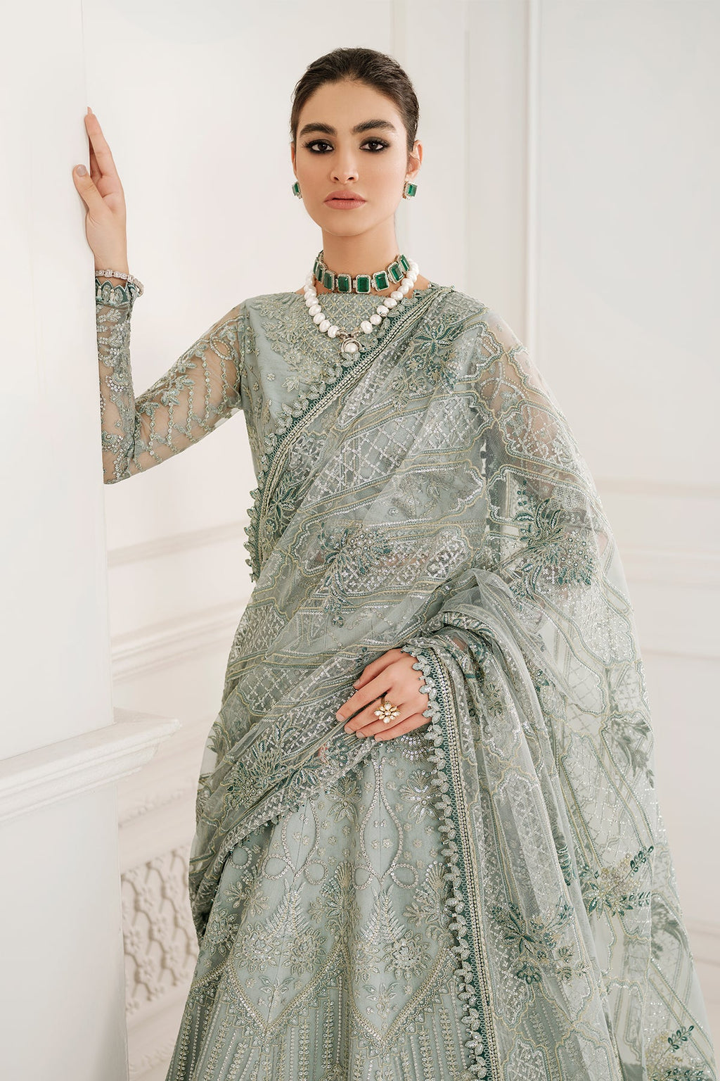 Baroque | EMBROIDERED NET | CH10-05