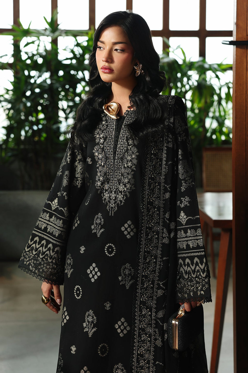 Nureh | Maya Embroidered Jacquared | NJ-112