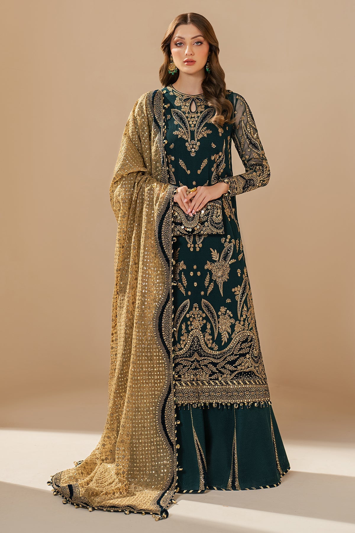 Jazmin | Wedding Formals - Embroidered Chiffon | WF'25-06