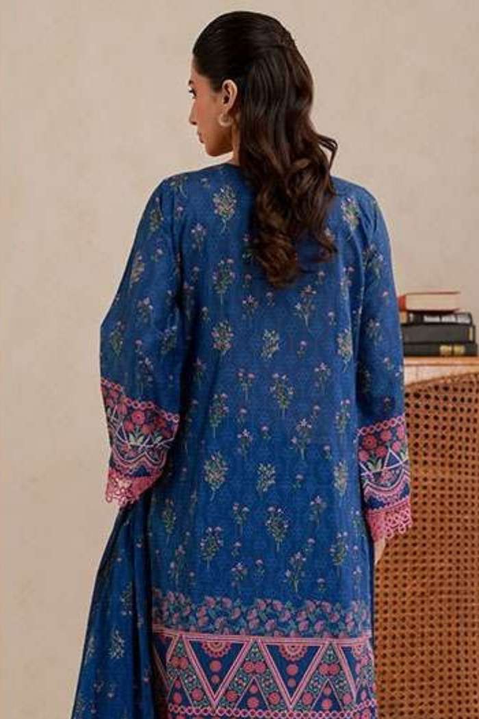 Zellbury | 3 Pcs Unstitched Digital Printed Lawn | Z-01