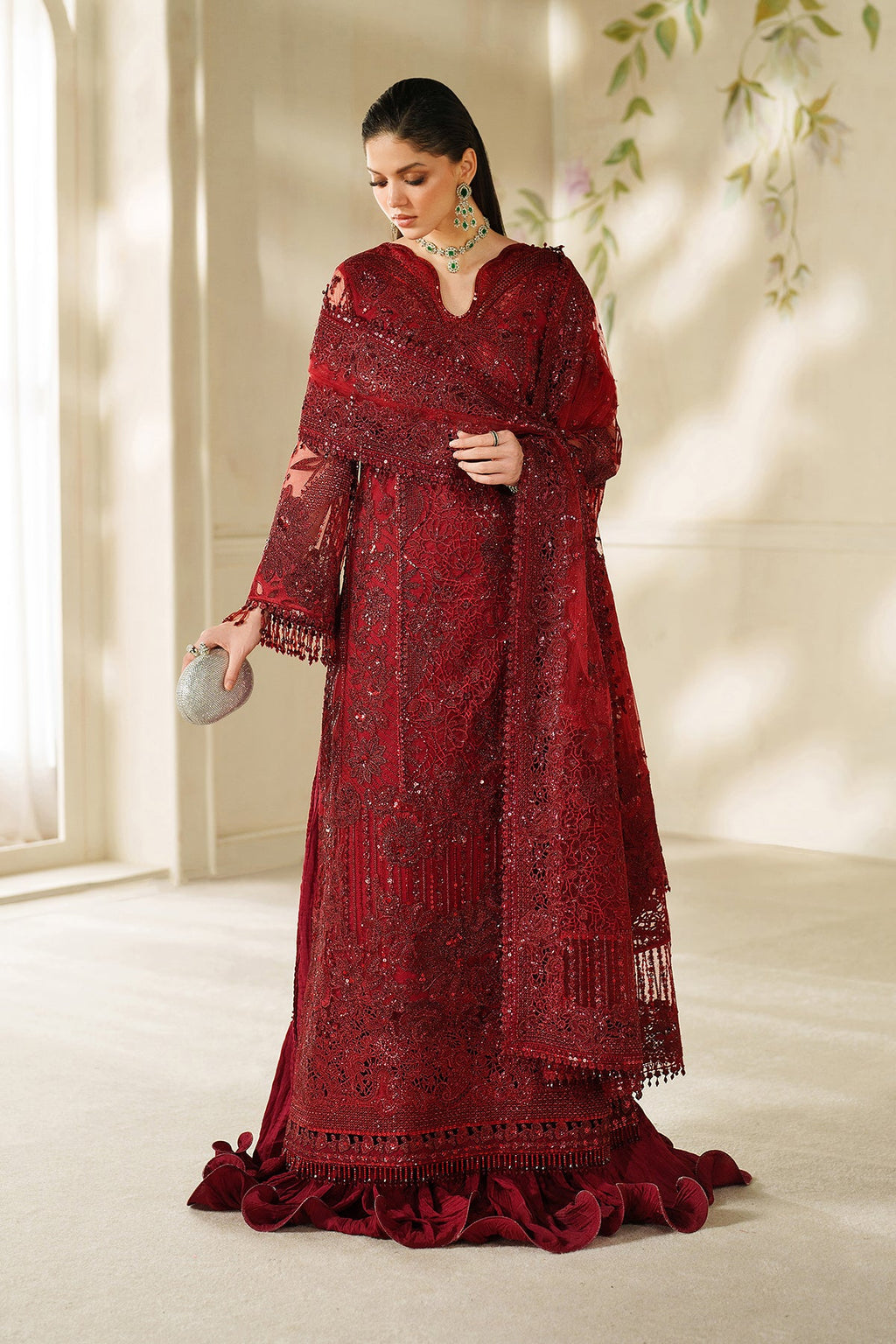 Baroque | EMBROIDERED NET | CH14-01