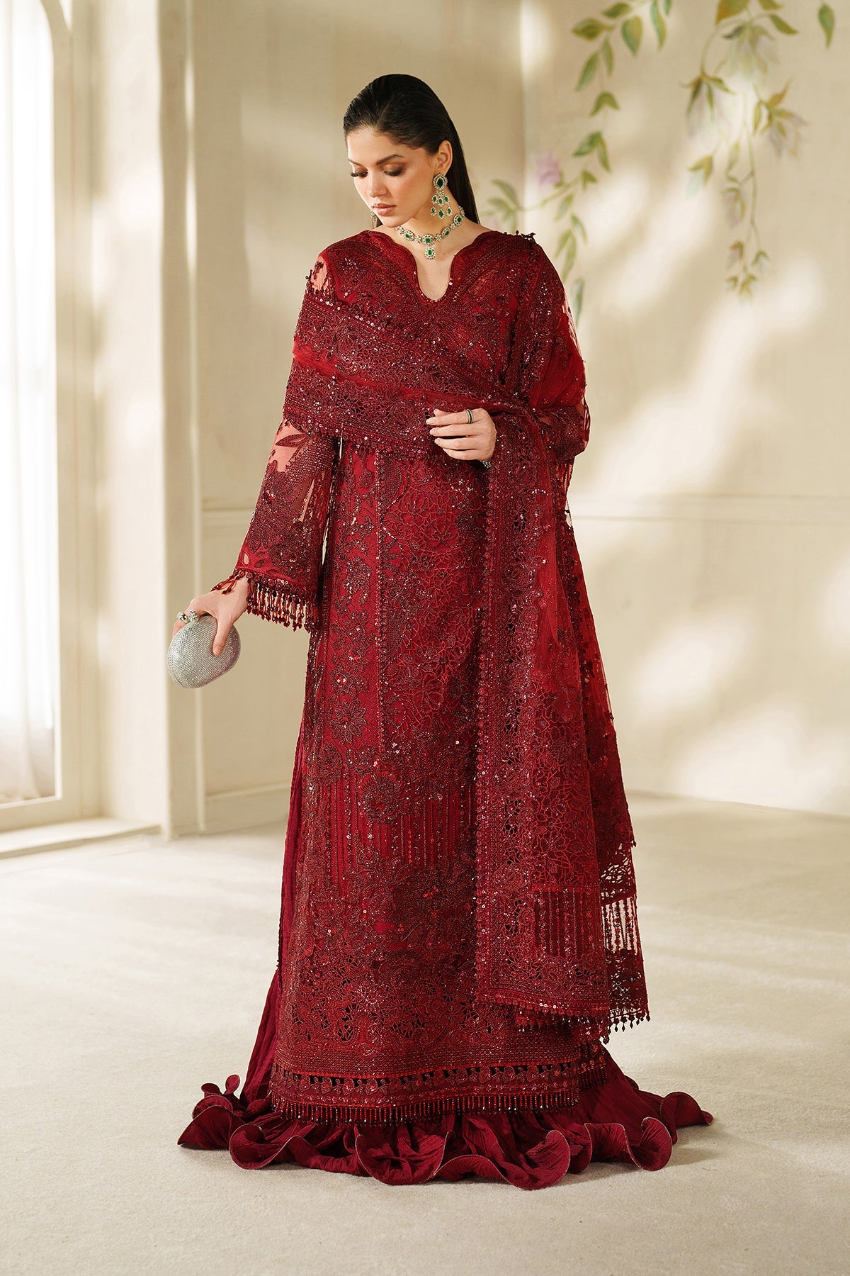 Baroque | EMBROIDERED NET | CH14-01