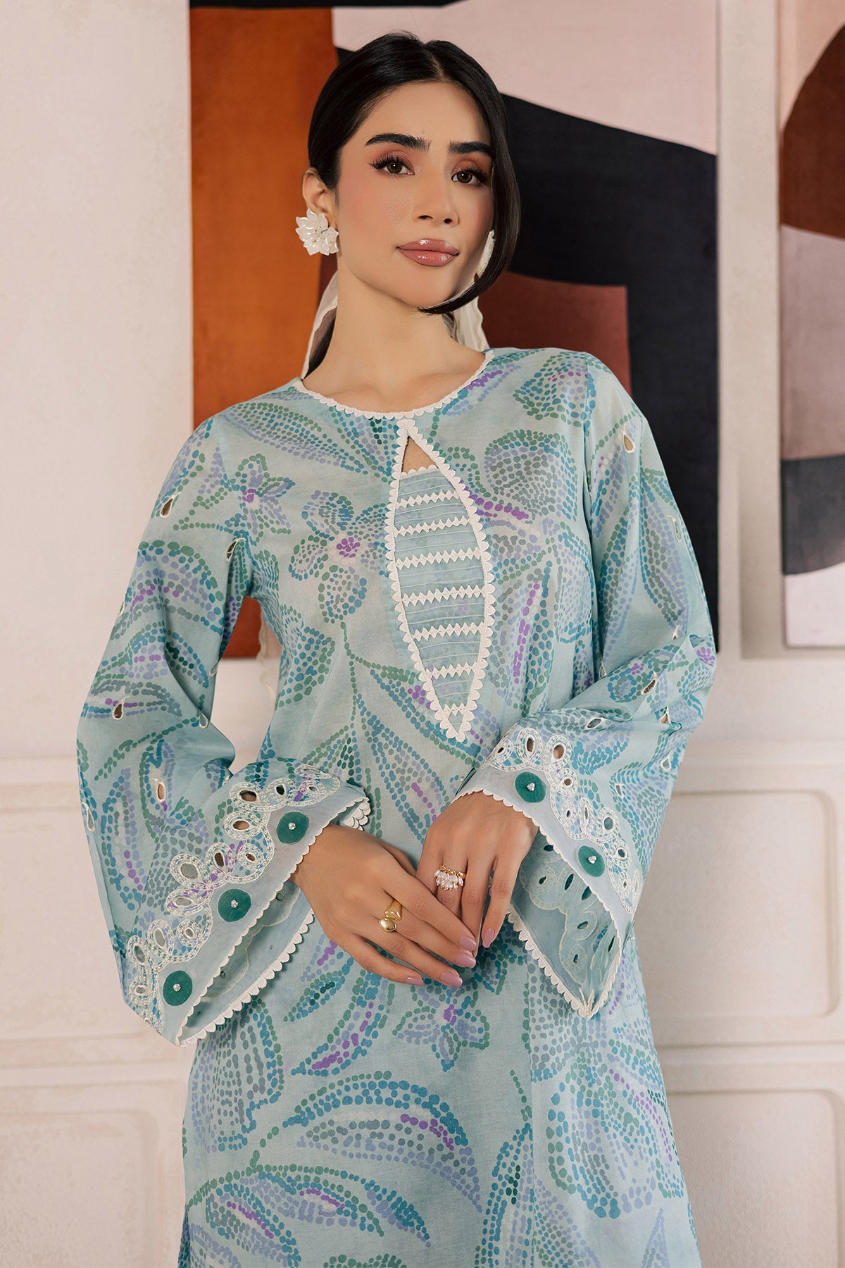 Nureh | Ballerina 2 Pc Unstitched | NU2-204