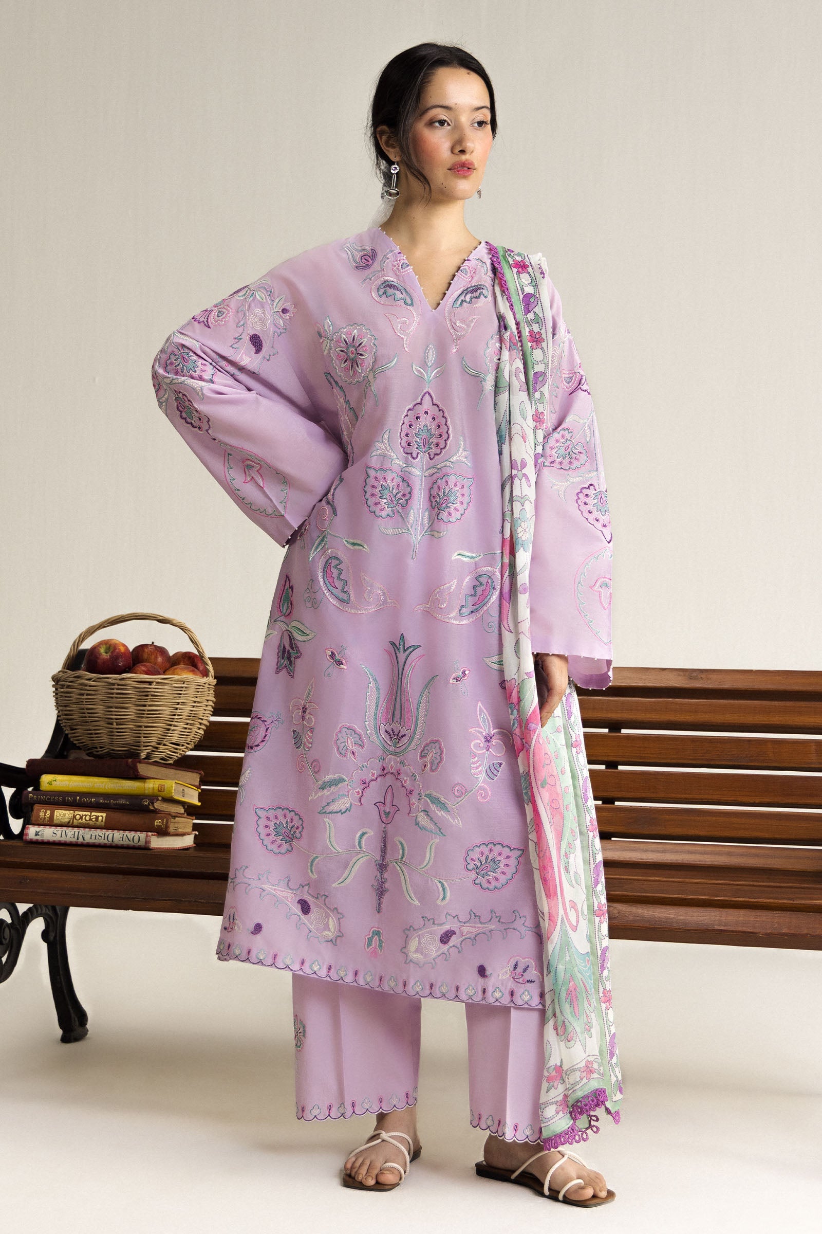 Coco By Zarashahjahan | Lawn Edit 2' 26 | Sia-4A