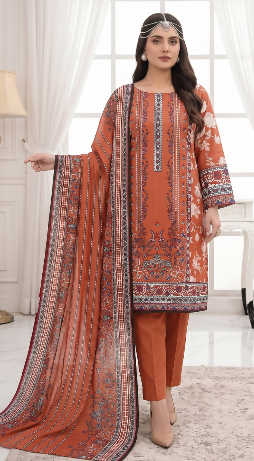 Fatima Maryam | Naaz Printed Lawn | FM-N-02