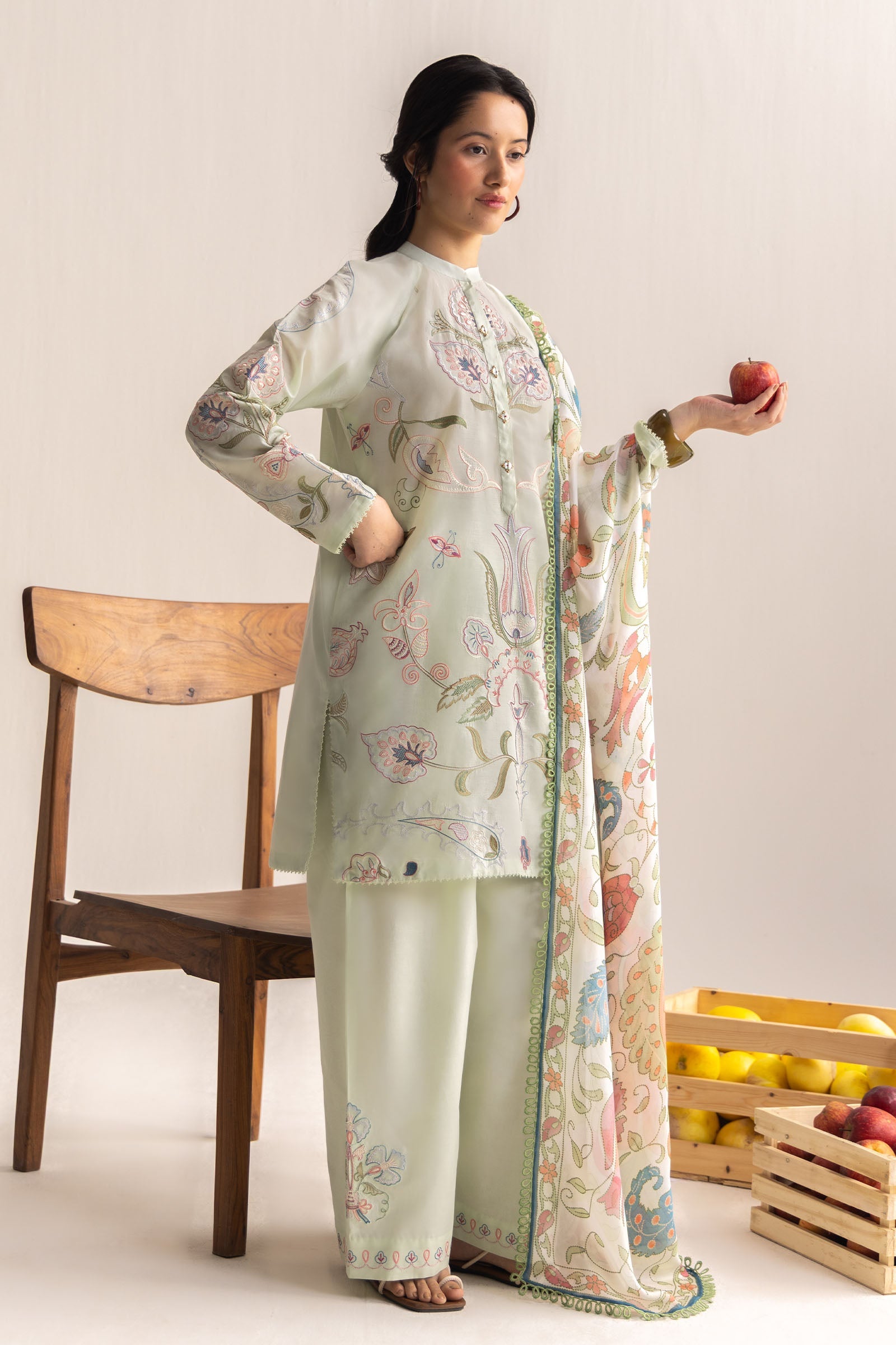 Coco By Zarashahjahan | Lawn Edit 2' 26 | Sia-4B