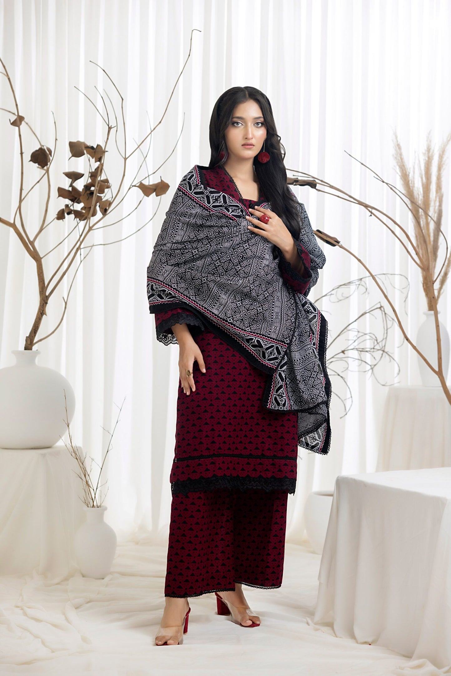 REGALIA | Salina Printed Khaddar | SSPKV1-2