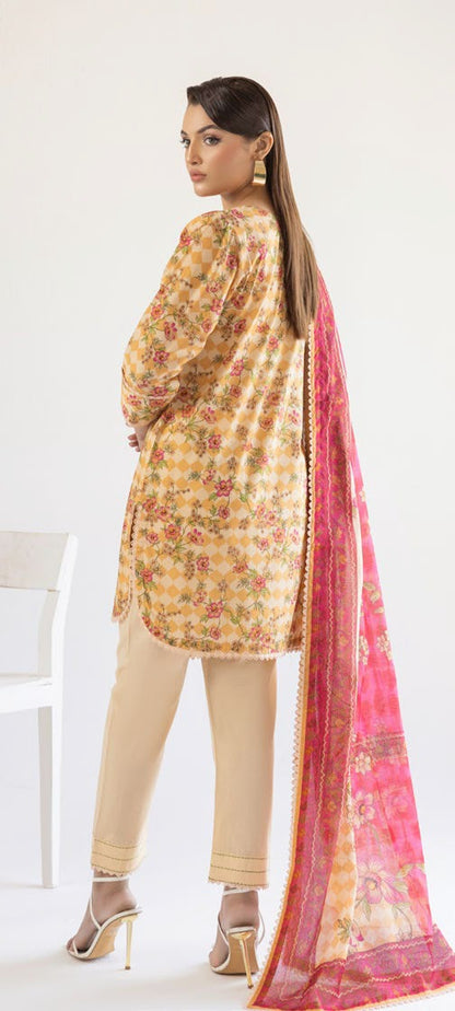 GulAhmed | Printed Lawn | GA-02