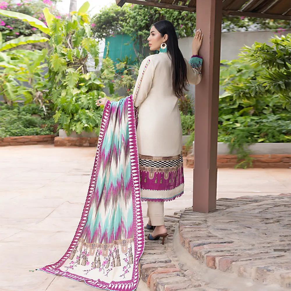 REGALIA | Salina Printed Khaddar | SPKV2-3