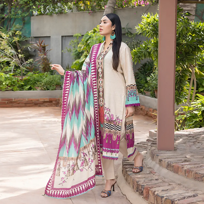 REGALIA | Salina Printed Khaddar | SPKV2-3