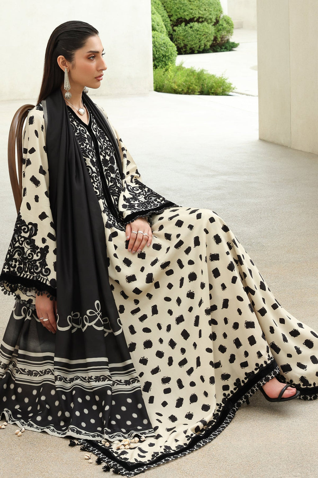 Baroque | Digital Printed Viscose Winter | SF-4559