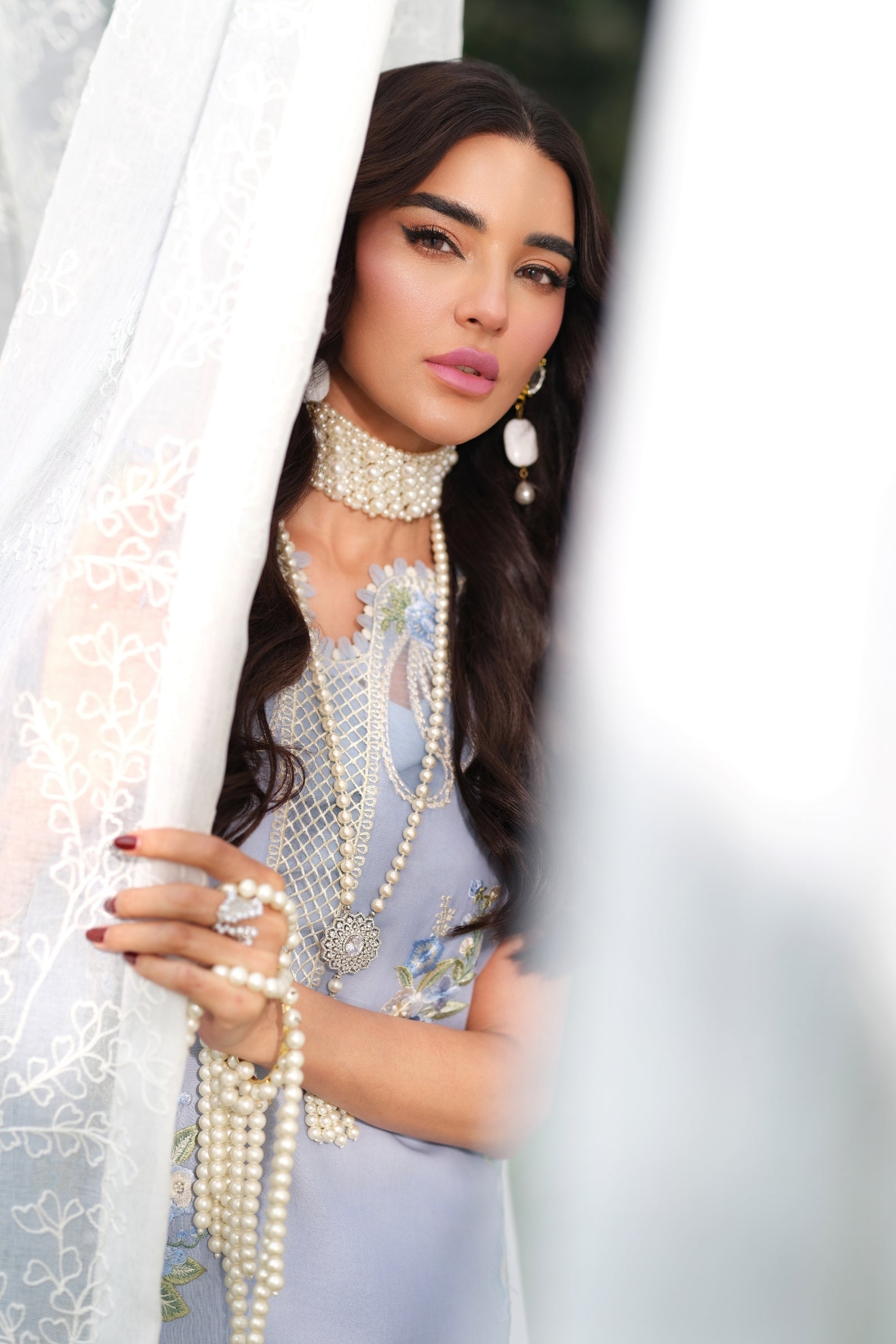Maryam Hussain | Luxury Lawn '26 | Frost