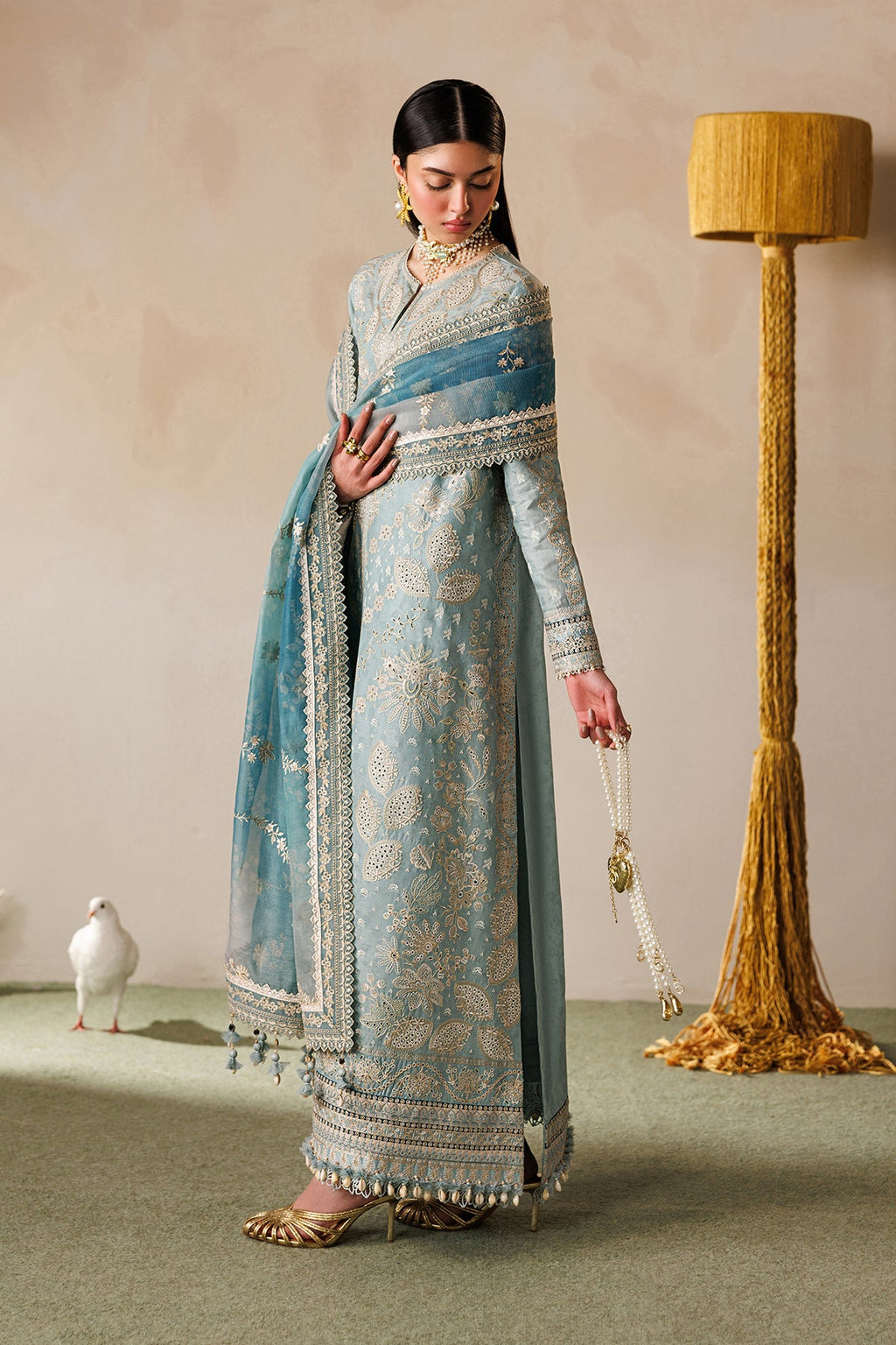 BAROQUE |EMBROIDERED LAWN | EL26-D01