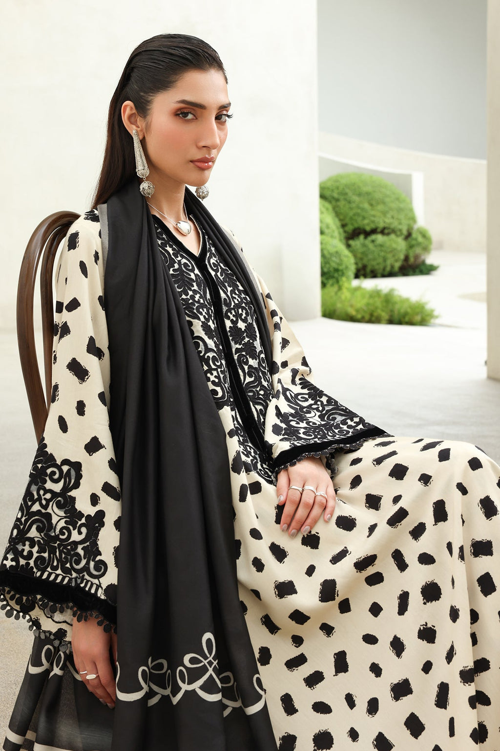 Baroque | Digital Printed Viscose Winter | SF-4559