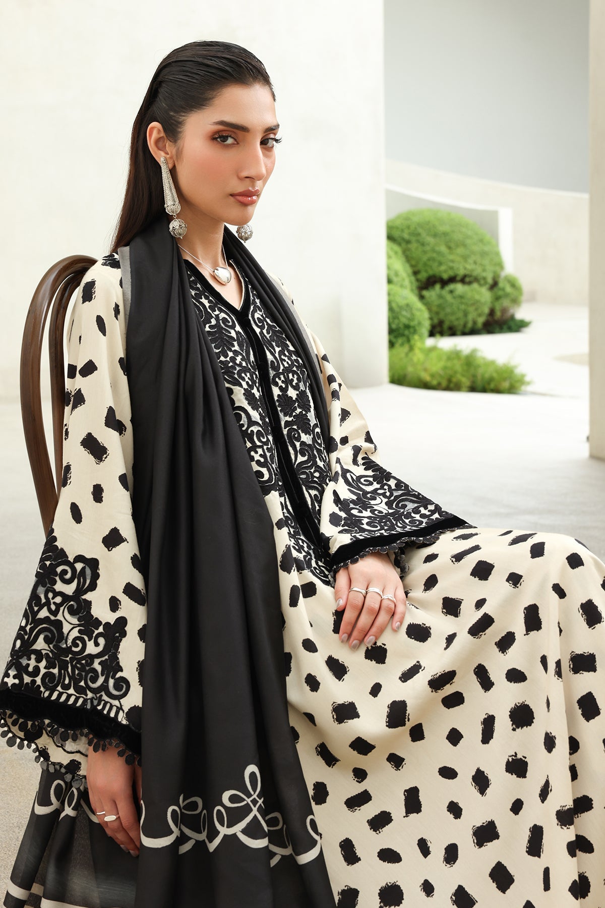 Baroque | Digital Printed Viscose Winter | SF-4559
