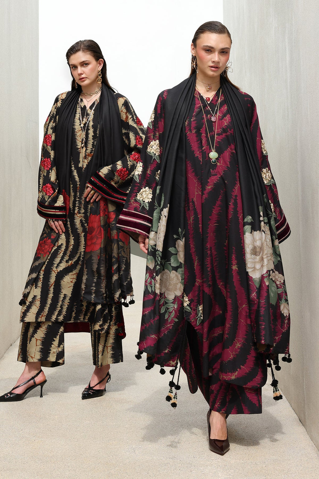 Baroque | Digital Printed Viscose Winter | SF-4568