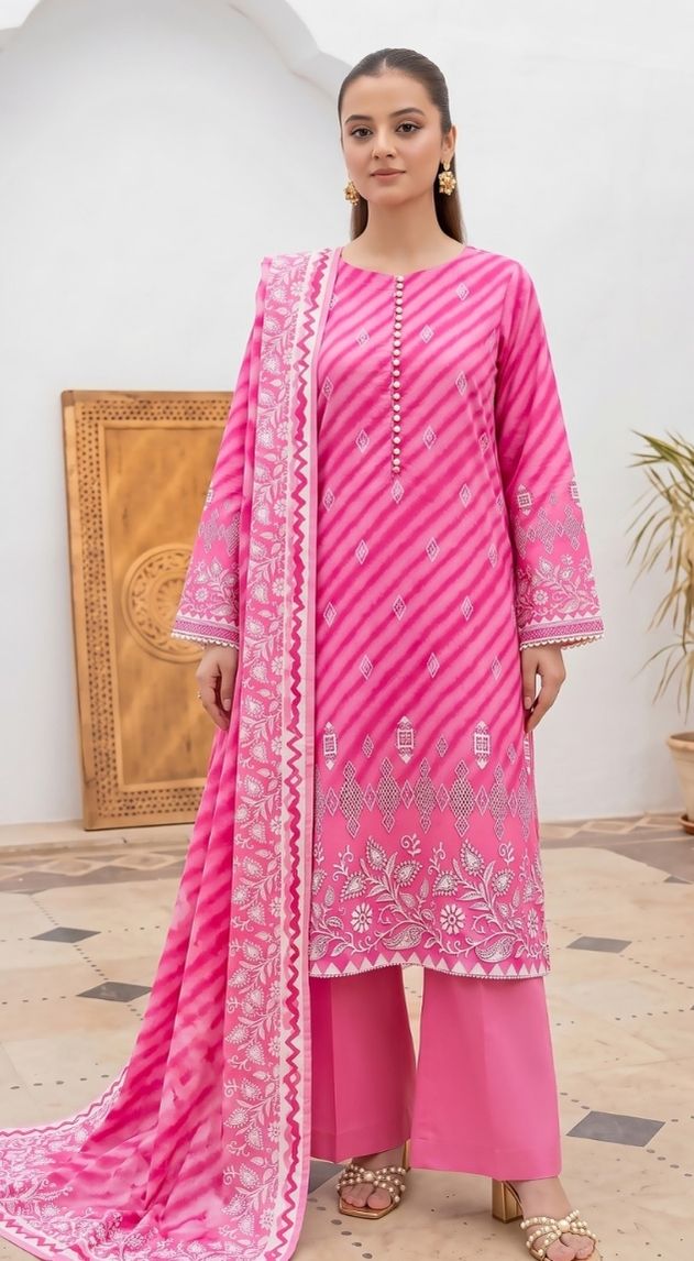 Fatima Maryam | Eshmaal Printed Lawn | FM-E-33