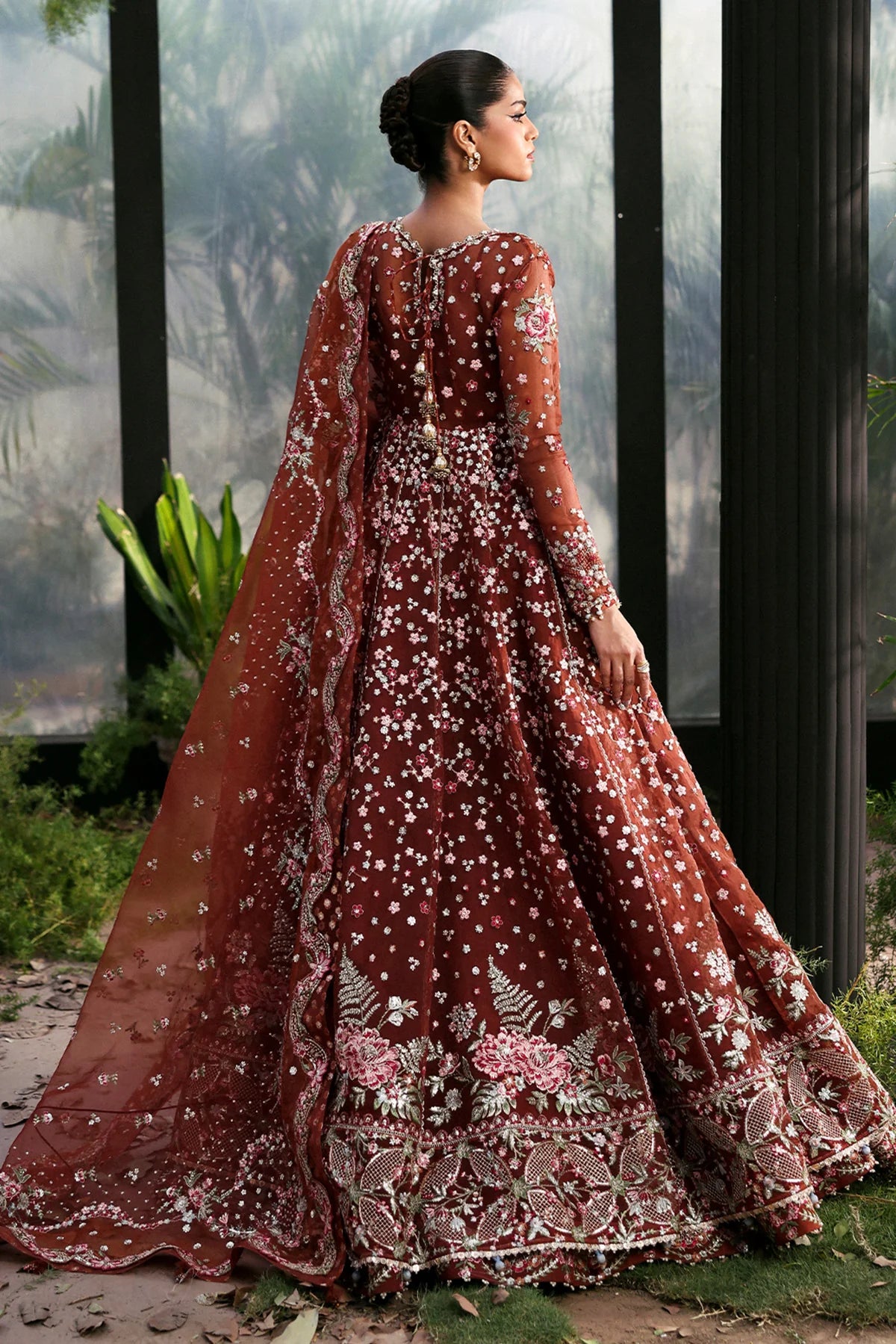 AFROZEH | UNSTITCH FESTIVE | Shale