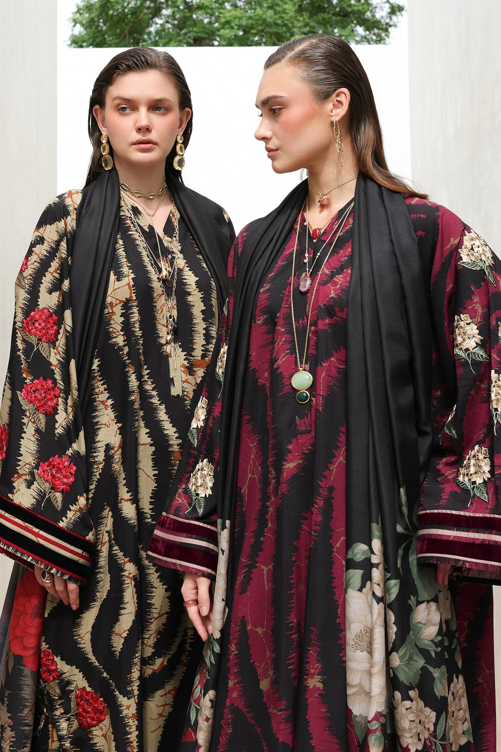 Baroque | Digital Printed Viscose Winter | SF-4560