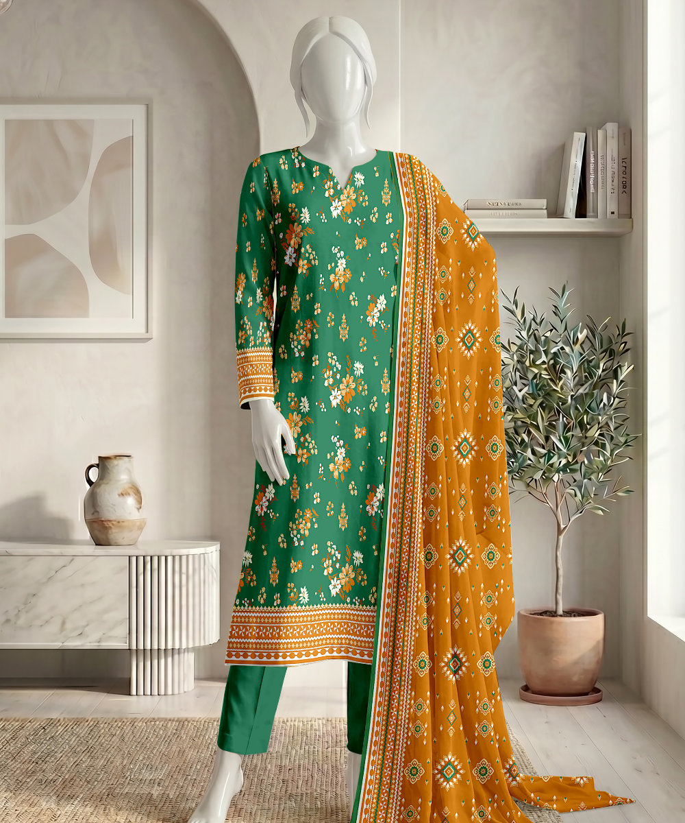 Bin Ameer | Signature 3PC Printed Lawn | D03