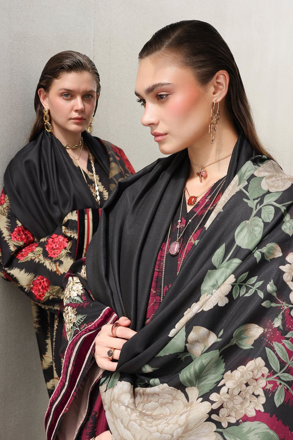 Baroque | Digital Printed Viscose Winter | SF-4560