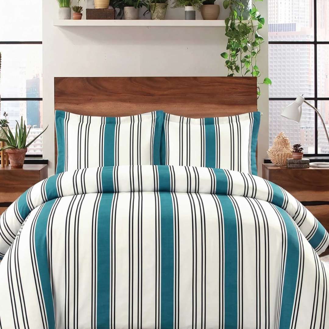 Zainab Fatima | King Size Bed Sheet Set | ZF-BED-34