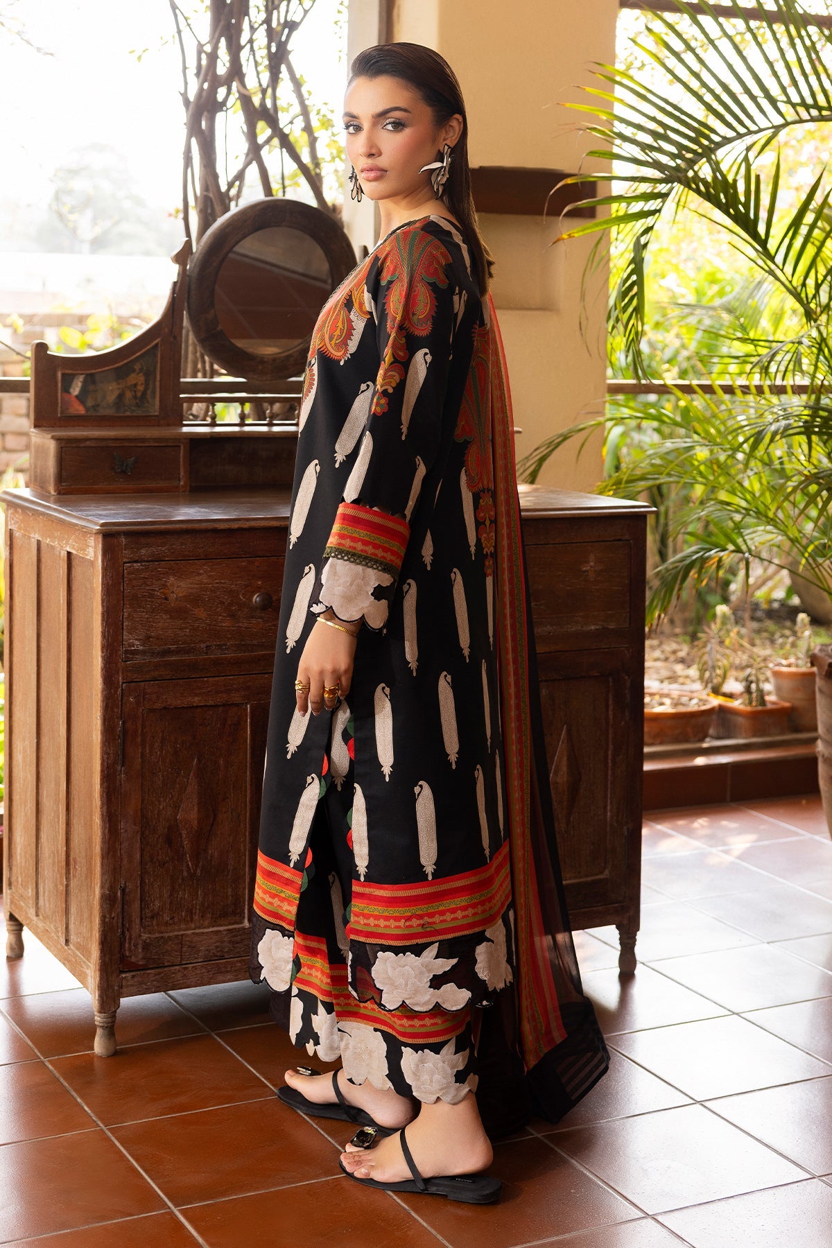 Charizma | C- Prints 3-PC Unstitched Lawn | CP6-04