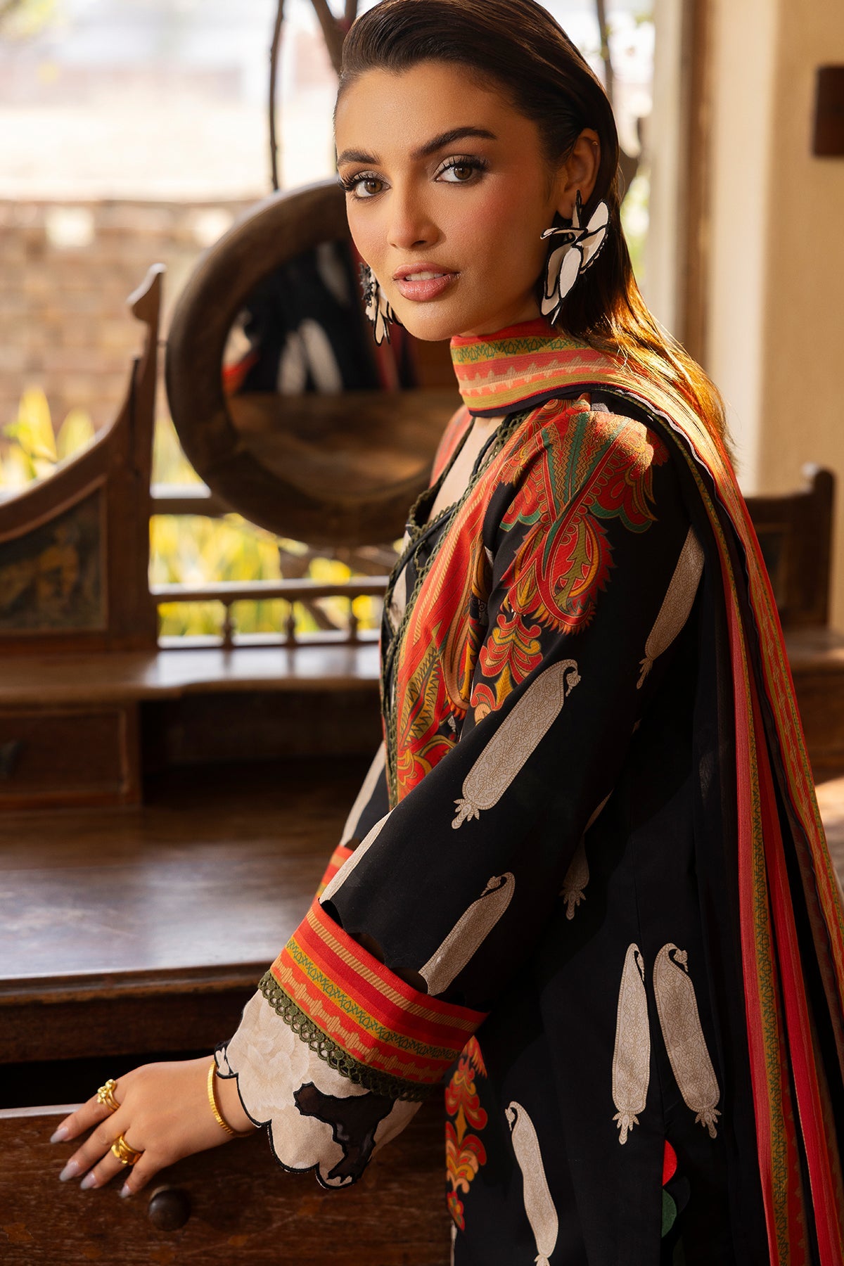 Charizma | C- Prints 3-PC Unstitched Lawn | CP6-04
