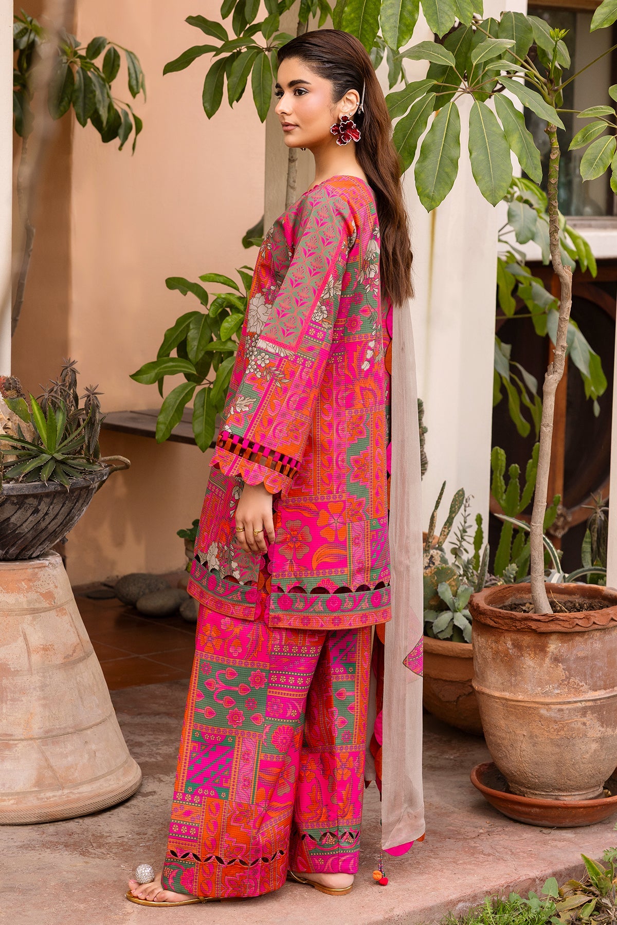 Charizma | C- Prints 3-PC Unstitched Lawn | CP6-02