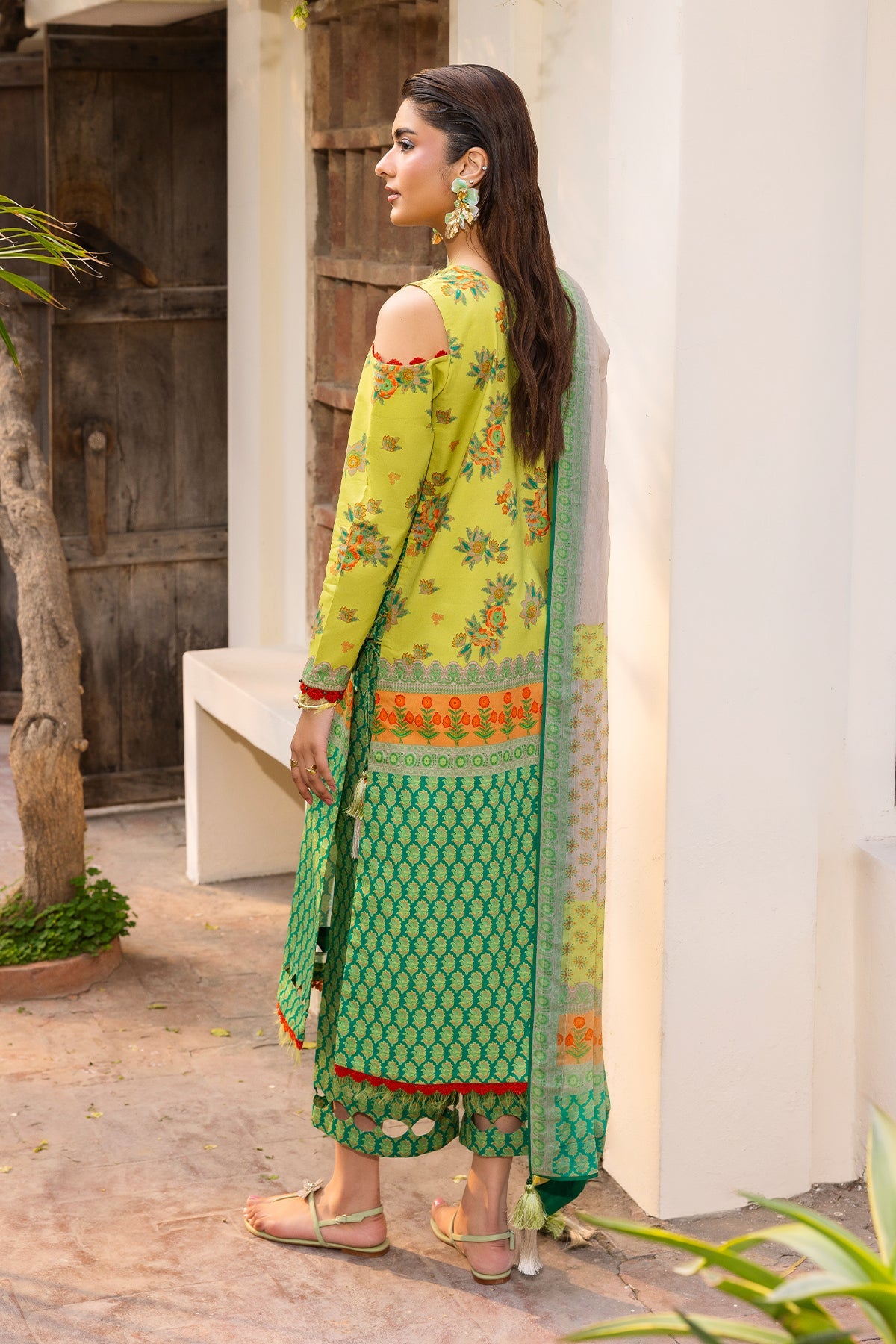 Charizma | C- Prints 3-PC Unstitched Lawn | CP6-08