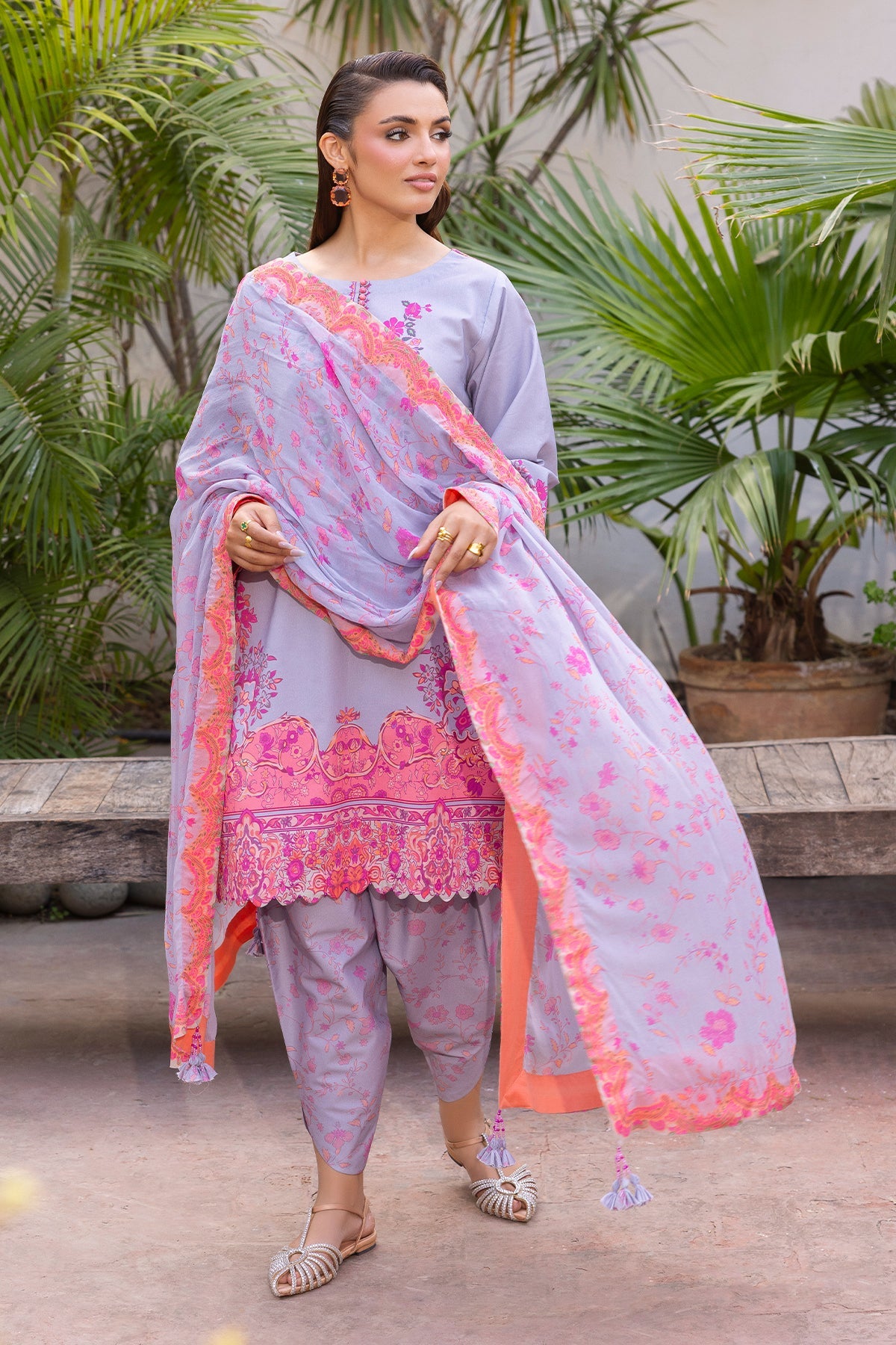 Charizma | C- Prints 3-PC Unstitched Lawn | CP6-06