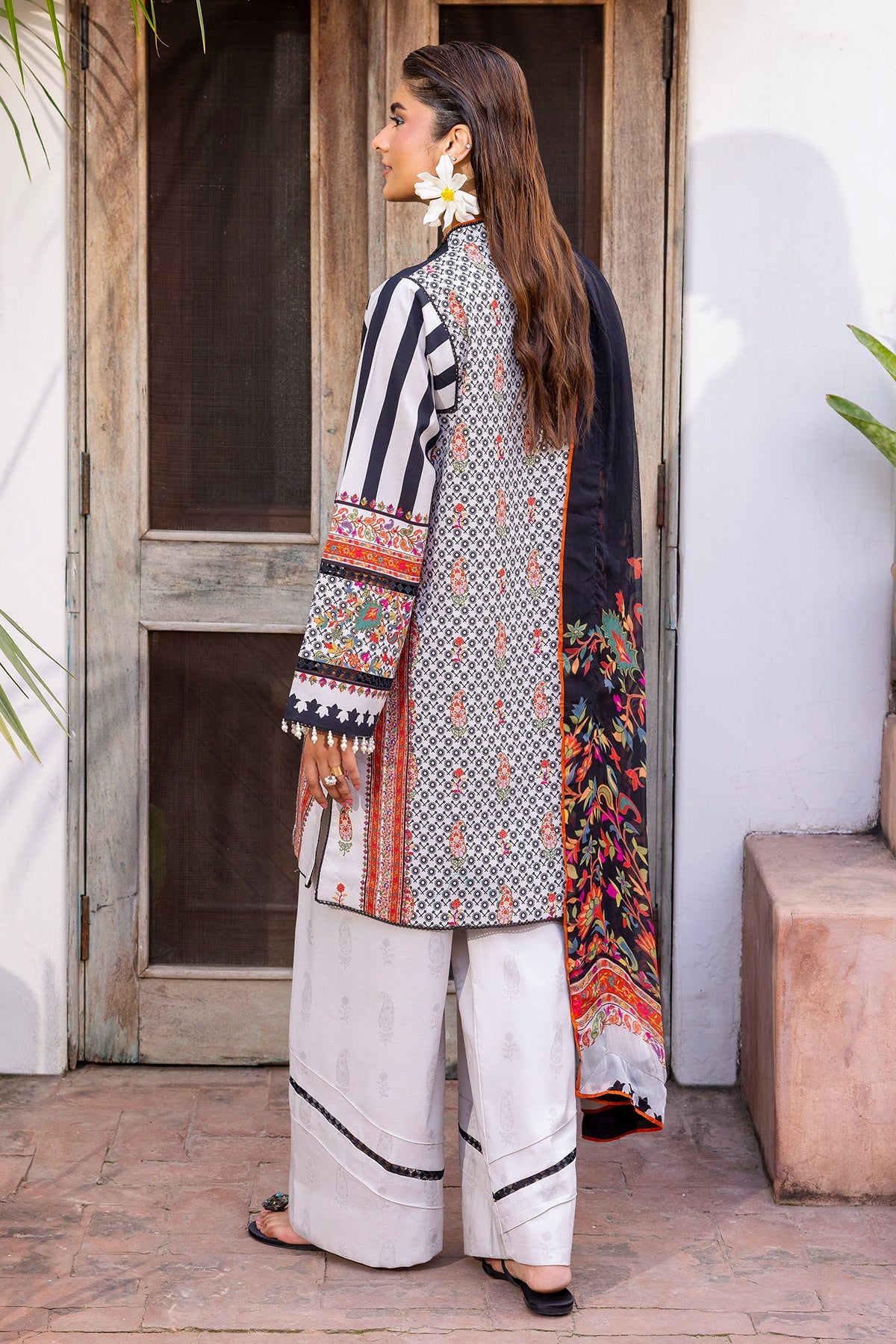 Charizma | C- Prints 3-PC Unstitched Lawn | CP6-07