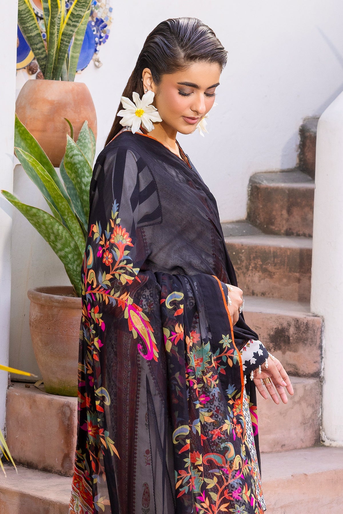 Charizma | C- Prints 3-PC Unstitched Lawn | CP6-07