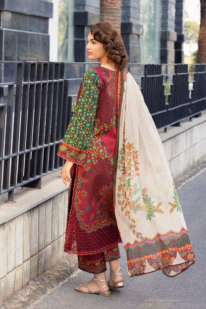 CHARIZMA | 3-PC Unstitched Embroidered Lawn Collection | AN6-06