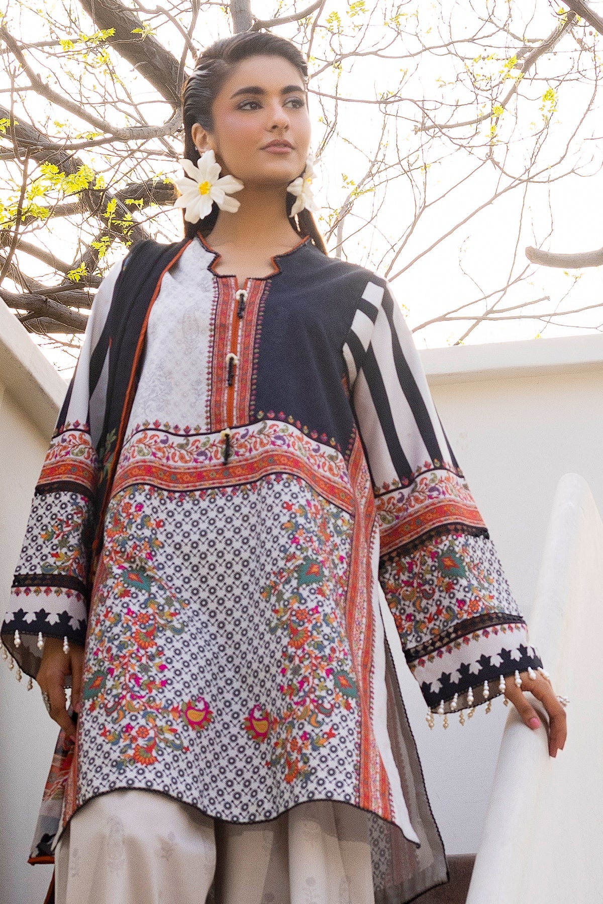 Charizma | C- Prints 3-PC Unstitched Lawn | CP6-07
